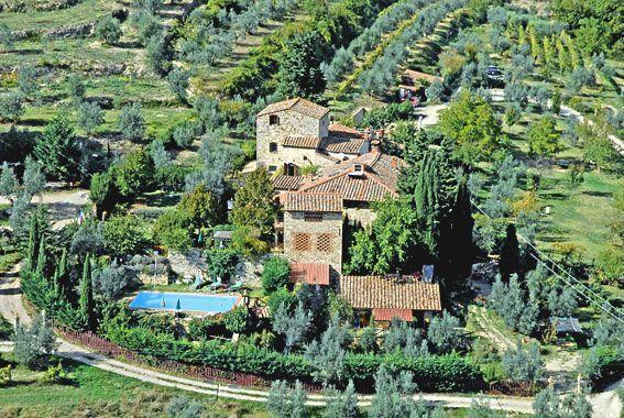 Villa Casa Mezzuola Agriturismo Greve in Chianti Exterior foto